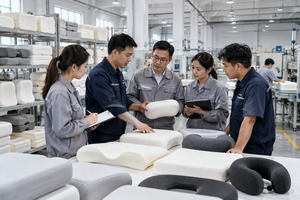Memory foam samples for product development