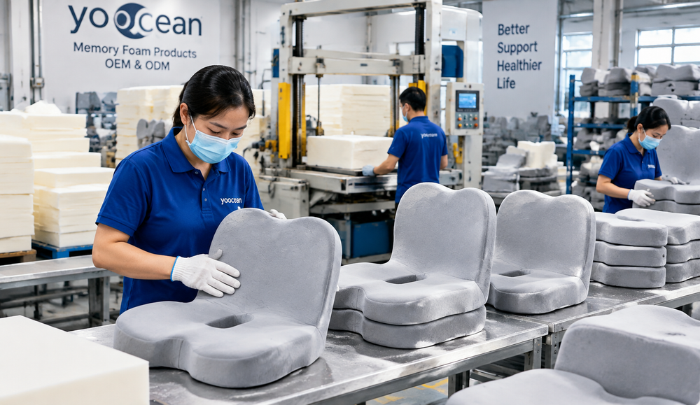Lumbar support cushions