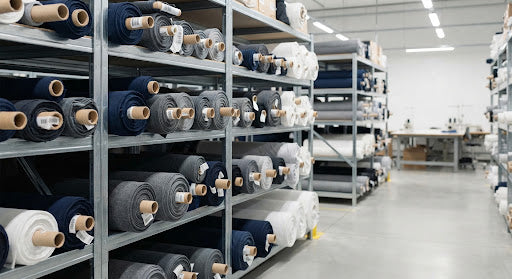 Fabric material storage
