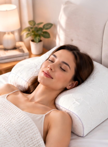White Pillow with Letters