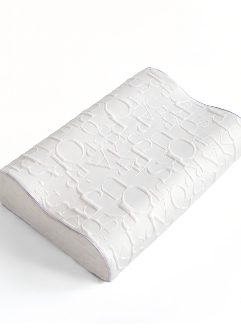 White Pillow with Letters