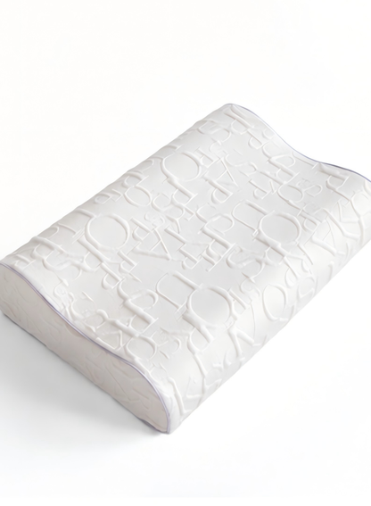 White Pillow with Letters
