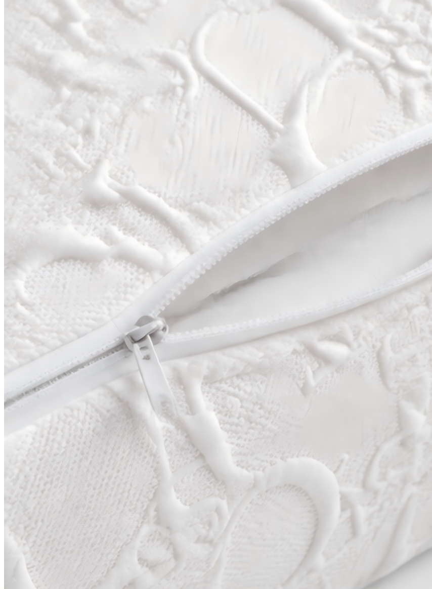 White Pillow with Letters