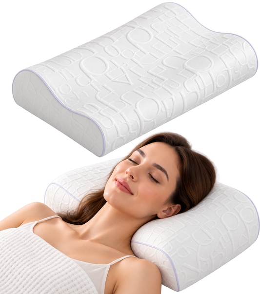 White Pillow with Letters