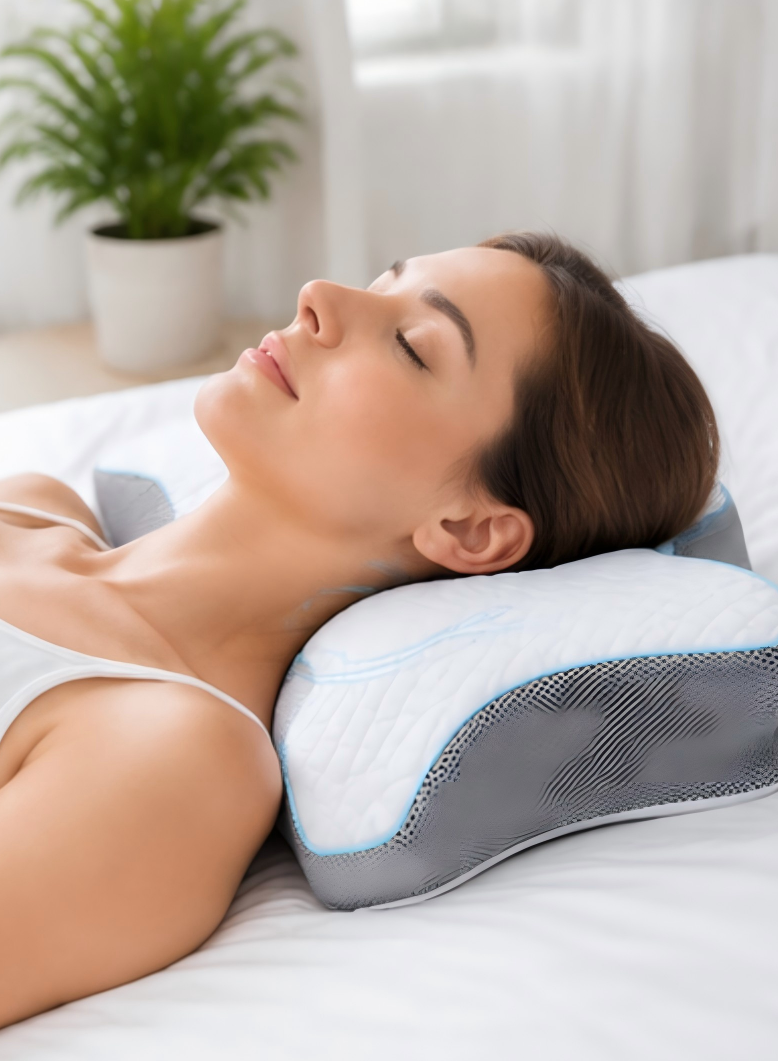 Horn-Shaped Pillow